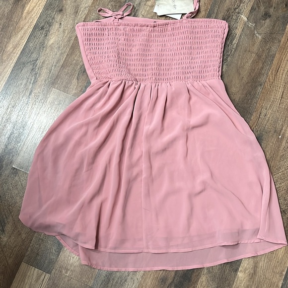 Lily Rose Spaghetti Strap short Semi formal dress - Picture 3 of 7